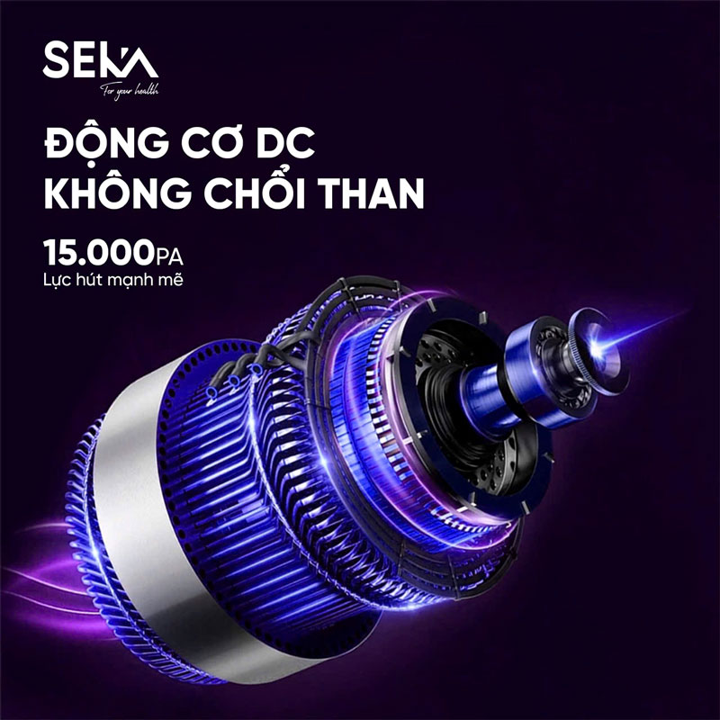 Máy Hút Bụi Cầm Tay SEKA SK-09 Plus Có Dây Công Suất 2000W 15 may hut bui cam tay seka sk 09 plus 2