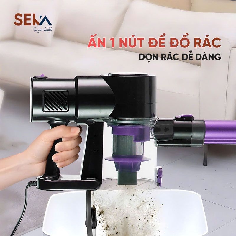 Máy Hút Bụi Cầm Tay SEKA SK-09 Plus Có Dây Công Suất 2000W 9 may hut bui cam tay seka sk 09 plus 4