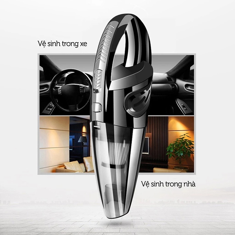 Máy Hút Bụi Cầm Tay Không Dây 5IN1 Lực Hút 18000PA 13 May hut bui cam tay xe hoi o to 7