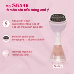 Bàn Là Hơi Nước Cầm Tay SEKA SK546 Công Suất 1500W 7 ban la hoi nuoc seka sk546 1