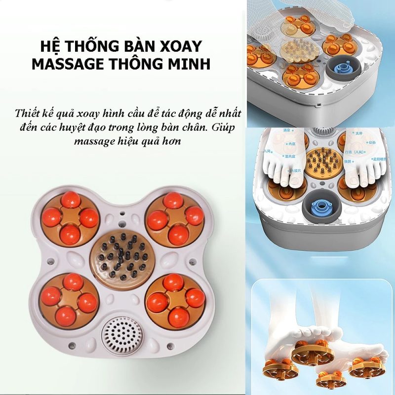 Bồn Ngâm Chân Seka Massage Hồng Ngoại Gấp Gọn 10 bon ngam chan seka 4