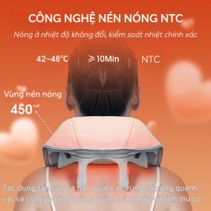 Máy Massage Cổ Vai Gáy 6D Massage Chuyên Sâu, Thư Giãn Mọi Lúc, Mọi Nơi 9 may massage co 6d 5