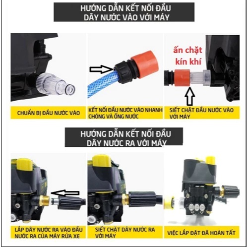 Máy Rửa Xe Ô Tô Xe Máy Tưới Vườn Sakura Gia Đình Nhật Bản 14 may rua xe may o to gia dinh sakura 10