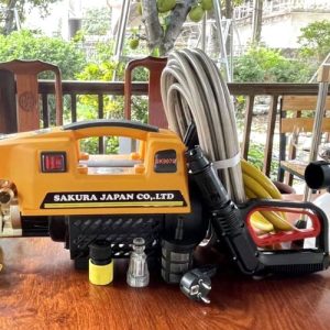 Máy Rửa Xe Ô Tô Xe Máy Tưới Vườn Sakura Gia Đình Nhật Bản 7 may rua xe may o to gia dinh sakura 3