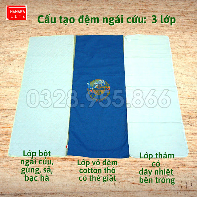 Thảm Điện Ngải Cứu Đông Y Thảo Dược Loại Dày 11 tham ngai cuu 7