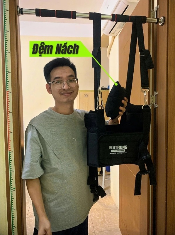 Đai Kéo Giãn Cột Sống Lưng Bstrong Hỗ Trợ Giảm Đau Lưng 10 thiet bi keo lung 4