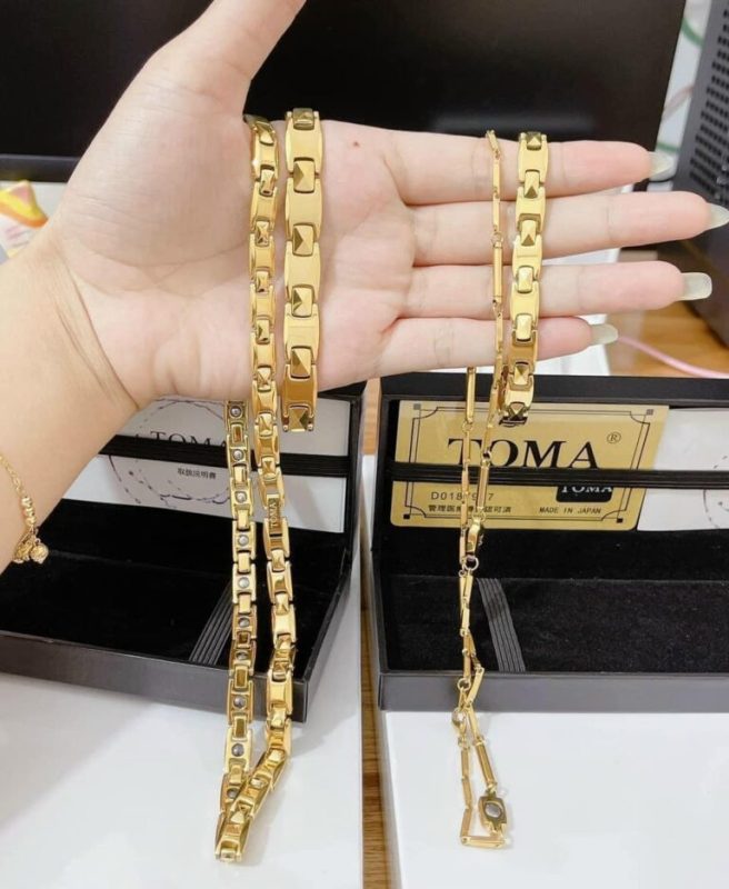 Vòng Điều Hòa Huyết Áp Tay TOMA Nhật Bản 9 vong dieu hoa huyet ap toma 1